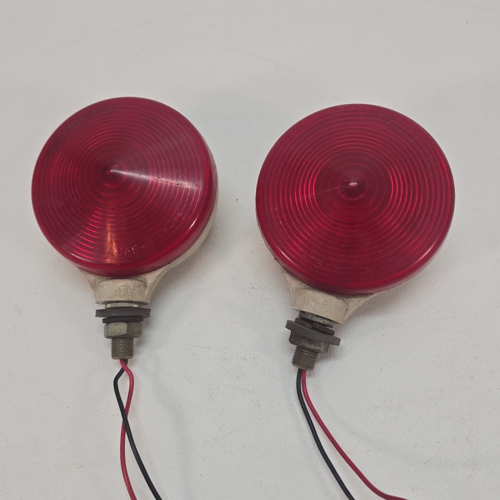 Signal Stat 9023 5064 Surface Fender Mount Stop Tail Brake Turn Light Lot of 2